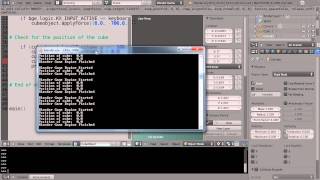 Blender 2.6 Tutorial - Python Game Engine Programming - Part 4
