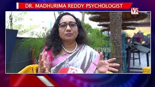 DR.madhurima reddy psychologist.fountainhead's felicitation at gachibowli ||V5 NEWS