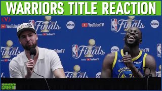 Warriors title reaction w/ Klay Thompson, Andre Iguodala & Gary Payton II | Draymond Green Show