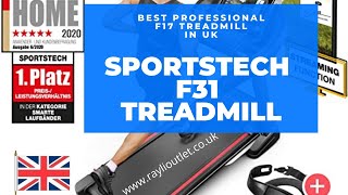 Sportstech F31 Professional Treadmill For Home Use in United Kingdom