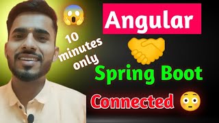 Connect Spring Boot to Angular in 10 Minutes |