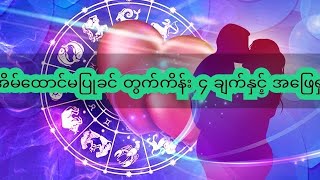 အိမ်ထောင်မပြုခင် တွက်ကိန်း ၄ ချက်နှင့် အဖြေရှာ