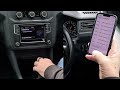 How to pair a mobile to the bluetooth audio system in a 2018 VW Caddy