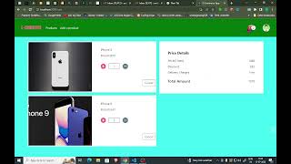 Ecommerce app | coding ninjas | skill test - 3 | react