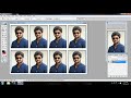 how to create passport size photo in adobe photoshop 7.0 in telugu vsj tech telugu