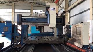 世合-中古機械USED MACHINE【亞崴LP-5025 CNC門型切削中心機AWEA LP-5025 CNC DOUBLE COLUMN MACHINING CENTER】