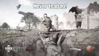 Battlefield 1 - Never Teabag!!!