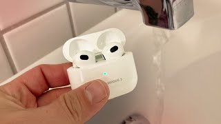 AirPods 3rd Generation water test