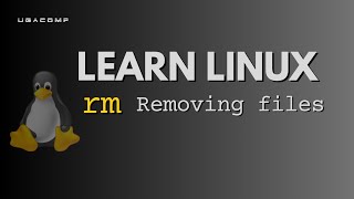 Deleting files using the rm command in Linux