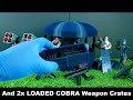 custom 1 12 cobra bunker battle station diorama prop set for gi joe classified available tonight