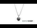 Guess Jewellery Ladies' Rhodium Plated Crystals Of Love Necklace (UBN51419)