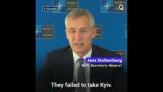 NATO Secretary-General: 'Ukraine Can Win This War'