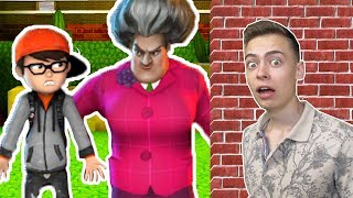 ПОБЕГ ОТ УЧИТЕЛЯ 3D ДИМА И СОФИЯ УБЕГАЮТ ОТ МИСС ТИ GAMES FACTORY
