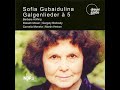 galgenlieder a 5 gallows songs ii. das asthetische wiesel