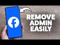 How To Remove Admin From A Facebook Group 2026 (iPhone & Android)