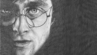 Daniel Radcliffe as Harry Potter Drawing