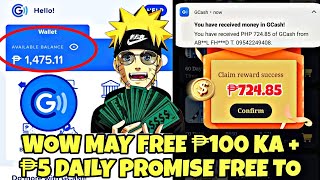 NEW EARNING APP? FREE ₱724 + ₱100 PESOS AFTER SIGN UP | DIRECT SA GCASH | FREE GCASH MONEY ONLINE