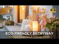 Eco-Friendly Elegance: Transform Your Entryway and Living Room for Autumn