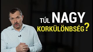 Probléma lehet a túl nagy korkülönbség egy kapcsolatban? - Bedő Imre 3 percben