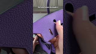 Luxurious purple handmade bag, Can be customized with the color you like. How do you like it?🥰🥰