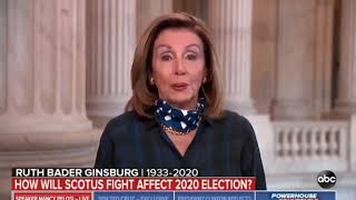 Nancy Pelosi Confused during Interview. (Good morning, Sunday Morning)