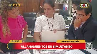 Fiscalía realiza allanamientos en simultáneo