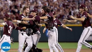 Final out from Mississippi State's 1st College World Series title (2021)