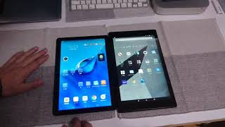 MediaPad T5 vs Fire HD 10＜コスパ対決！＞