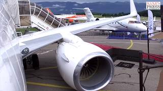 Ebace 2018 - Boeing BBJ-1 / BAMG Press