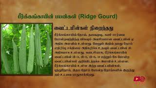 ridge gourd -பீர்க்கங்காய் பயன்கள்