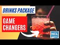 3 Drinks package GAME-CHANGERS on Norwegian Cruiseline (NCL)