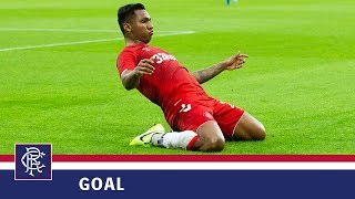 GOAL | Alfredo Morelos | FC Midtjylland 0-1 Rangers