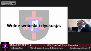 Gmina Charsznica – transmisja na żywo