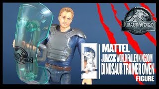 Toy Spot | Mattel Jurassic World Fallen Kindgom Dinosaur Trainer Owen Figure