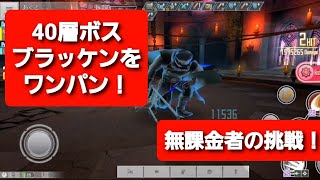 40層ボスのブラッケンをワンパン撃破してみた！【SAOIF】