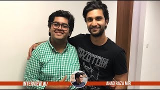 Interview with Ahad Raza Mir | Parwaaz Hai Junoon | Coke Studio | Sajal Aly | Hamza Abbasi | Hamlet