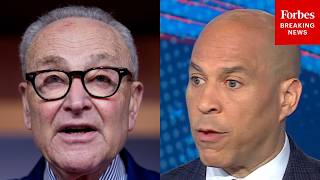 Reporter Asks Cory Booker: Who Should Be Leading The Democratic Party?