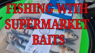 sea fishing with supermarket baits