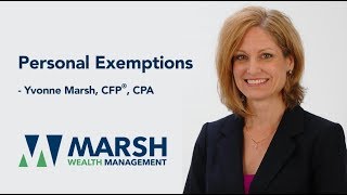 2018 Tax Law Series #3 - Personal Exemptions