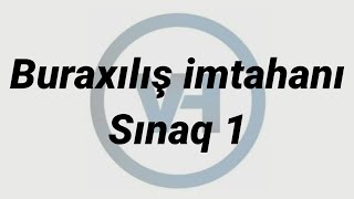 Buraxilis imtahan sinagi 1 (dinleme + metn + test)