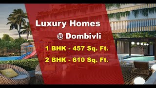 1 BHK Flat in Dombivli ⚡| Kapleshwara Residency Sample Flat🏡💥| Kapleshwara Residency Review 🔍😍