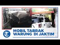 Mobil Toyota Rush Putih Tabrak Warung Makan dan 3 Sepeda Motor di Duren Sawit, 4 Orang Luka-luka