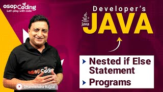 Nested If Else Statement | Greater among 3 Numbers | #Java #Lec13 #Coding