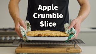 Easy Apple Crumble Slice Recipe | The Perfect Treat for Any Occasion!