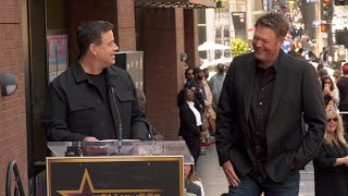 Carson Daly speech at Blake Shelton's Hollywood Walk of Fame Star ceremony