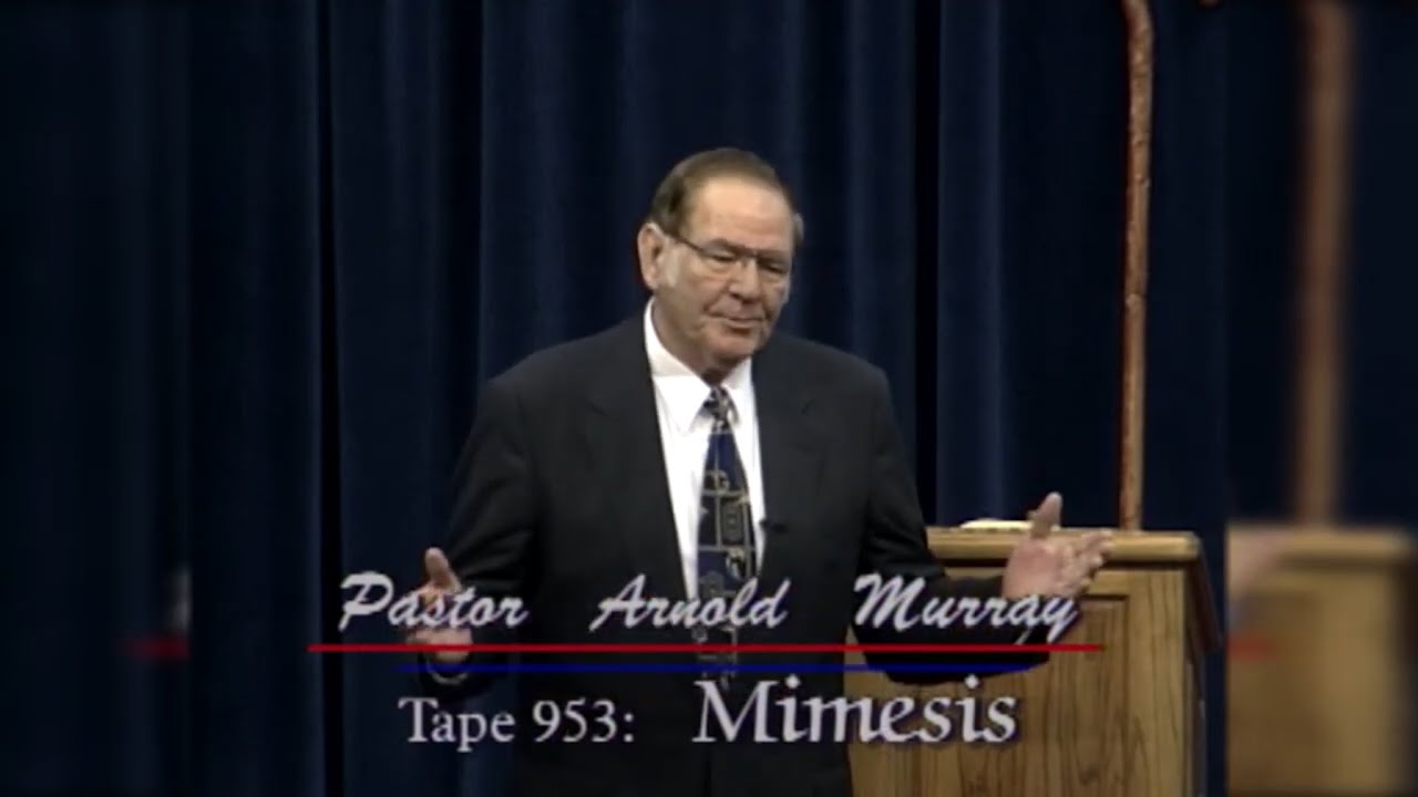 Mimesis - Pastor Arnold Murray - YouTube