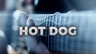 string waves of Hot Dog guitar riff by Limp Bizkit