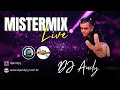 Programa Mistermix Live - DJ Andy & DJS Convidados tocando os clássicos 80s, 90s e 2000s.