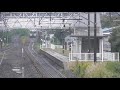 『代走 キハ110系 × 4両編成 ※台風19号被害に伴う東北本線・安積永盛駅～本宮駅の臨時普通列車 』2019 10 22 jr東北本線・日和田駅～五百川駅｢日和田アウトカーブ｣