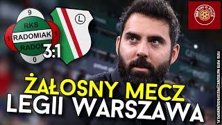 KOMPROMITACJA LEGII WARSZAWA z RADOMIAKIEM | KLĘSKA WIDZEWA ŁÓDŹ z POGONIĄ | CO Z GONCALO FEIO?